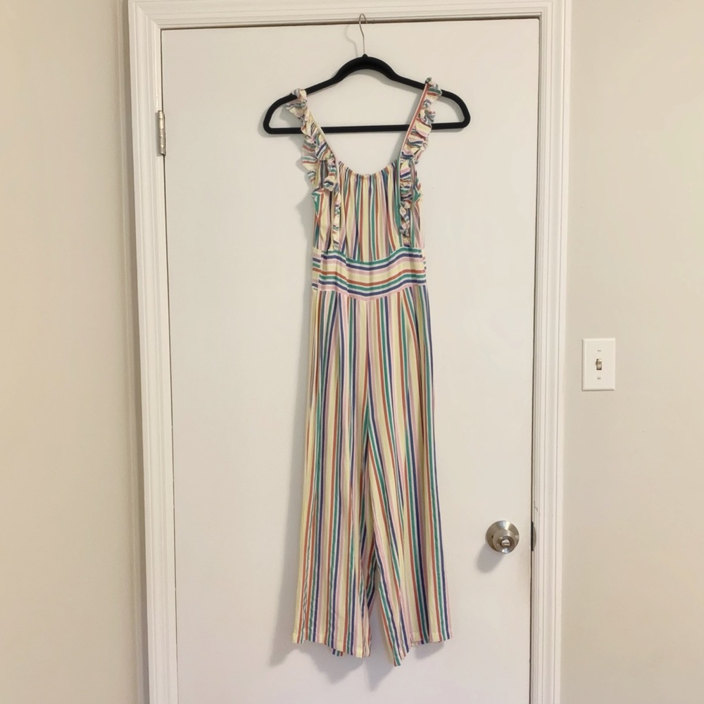 Striped Multicolor Jumpsuit - Compañía Fantástica